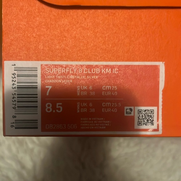 Kylian Mbappé x Mercurial Superfly Indoor Court 7M 8.5W (CHEAPER ON MY DEPOP) - Picture 9 of 9